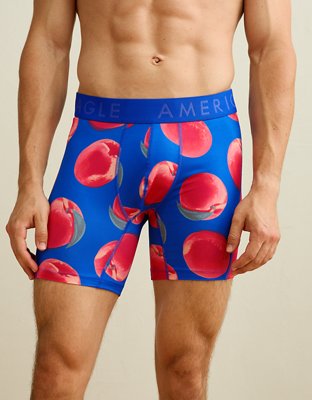Caleçon boxeur ajusté Flex de 6 po à imprimé nourriture pour hommes AEO