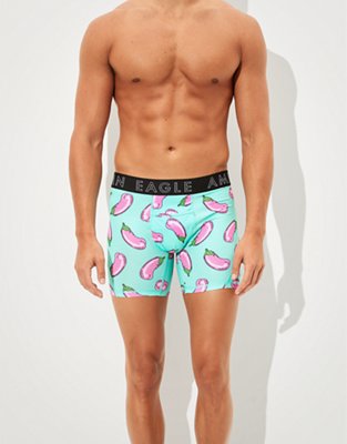 AEO Butt Eggplant 6" Horizontal Fly Flex Boxer Brief