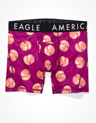 AEO Butt Peaches 6" Horizontal Fly Flex Boxer Brief