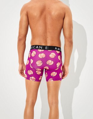 AEO Butt Peaches 6" Horizontal Fly Flex Boxer Brief