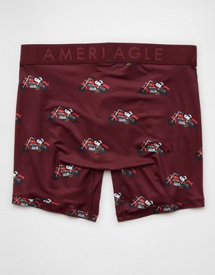 AEO Men's Snoopy Motorcycle 6" Flex Boxer Brief