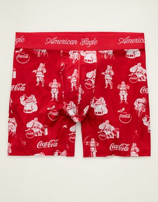 AEO Men's Coca Cola 6" Flex Boxer Brief