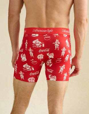 AEO Men's Coca Cola 6" Flex Boxer Brief