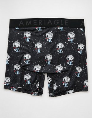 AEO Mens Snoopy Galaxy 6 Flex Boxer Brief
