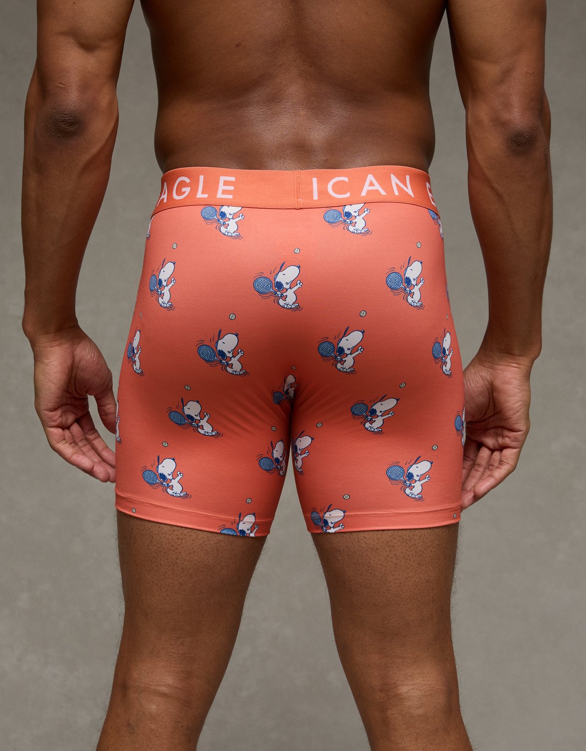 AEO Men's Snoopy 6" Flex Boxer Brief - image 2