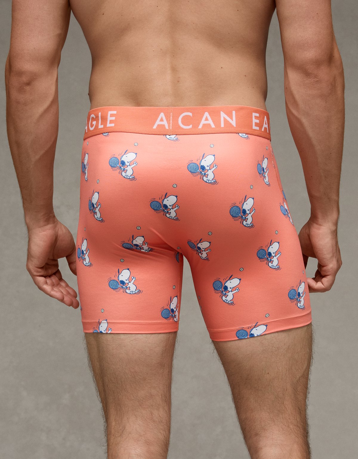 AEO Men's Snoopy 6" Flex Boxer Brief - image 2