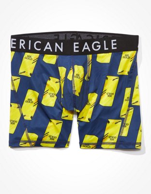 Трусы-боксеры AEO Gold Flex для мужчин — American Eagle — фото 3