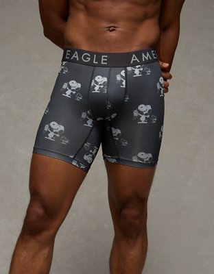 AEO Men's Snoopy Cheers 6" Flex Boxer Brief