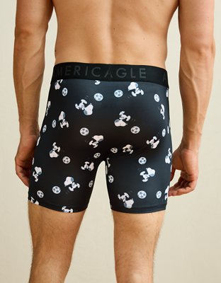 Трусы-боксеры AEO Flex для мужчин — American Eagle, цвет: 15 Чёрный — фото 2