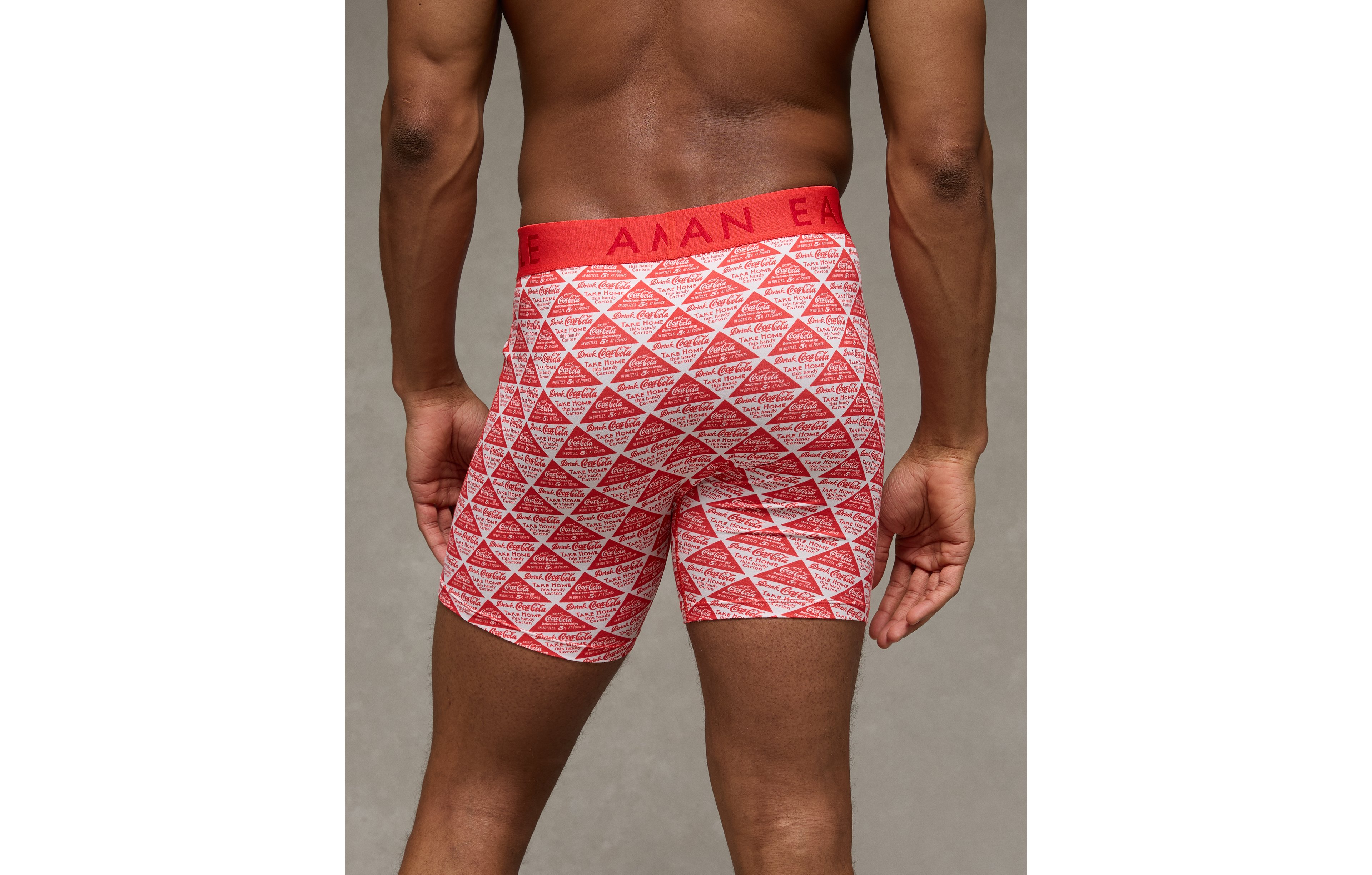 AEO Men's Coca-Cola 6" Flex Boxer Brief