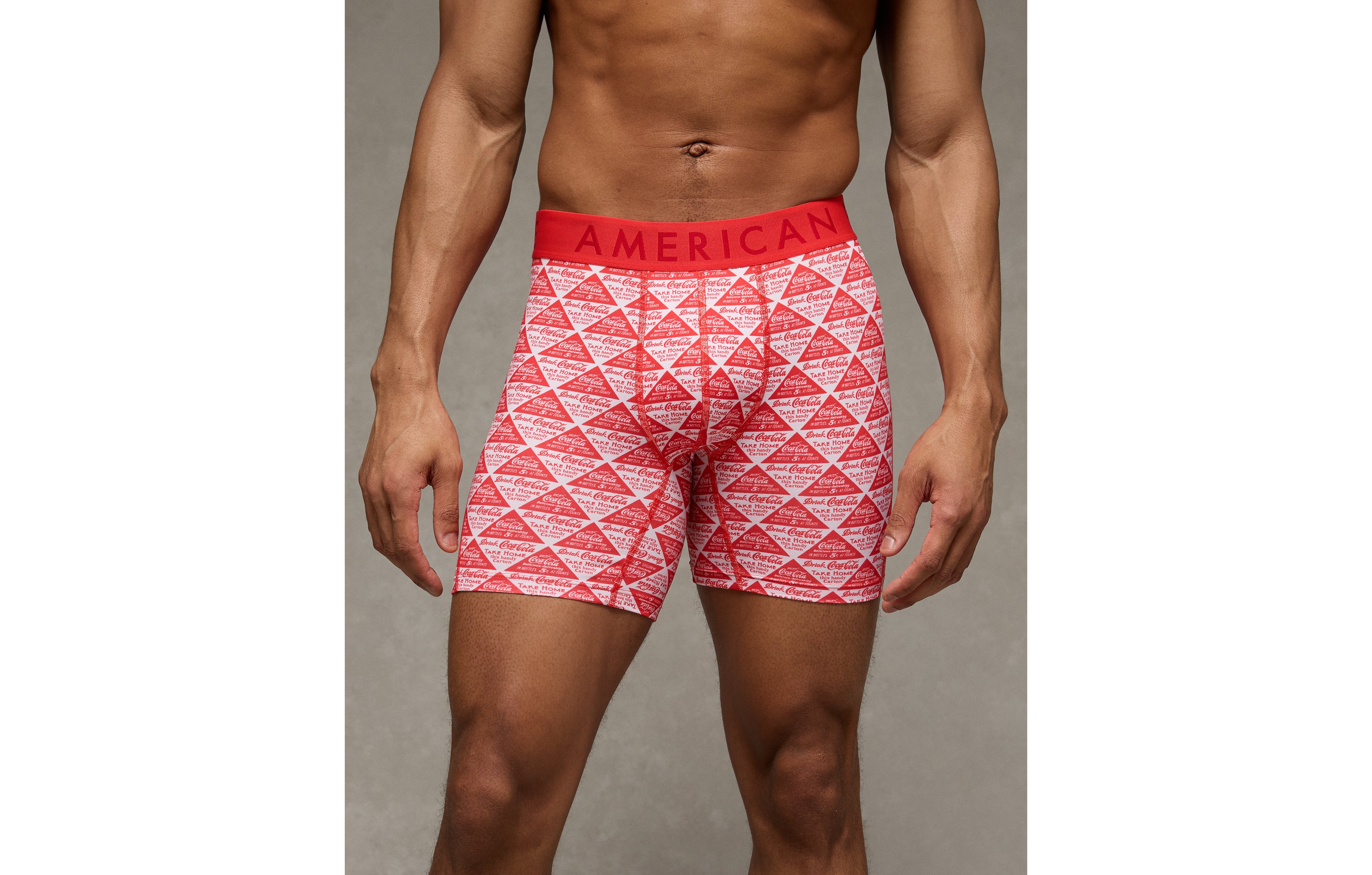 AEO Men's Coca-Cola 6" Flex Boxer Brief