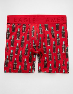 Caleçon boxeur ajusté Flex de 6 po Coca-Cola pour hommes AEO