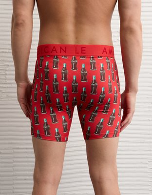 AEO Men's Coca-Cola 6" Flex Boxer Brief
