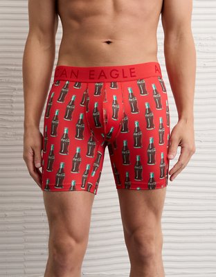 AEO Men's Coca-Cola 6" Flex Boxer Brief