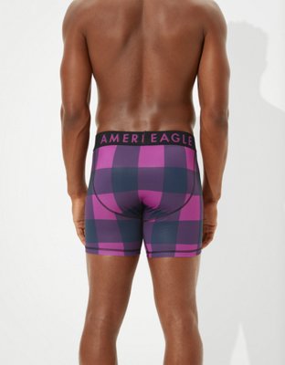 AEO Plaid 6" Flex Boxer Brief