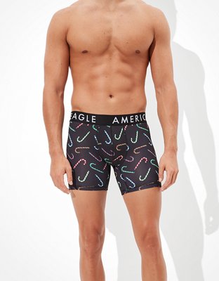 AEO Candy Canes 6" Flex Boxer Brief