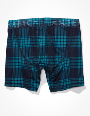 Трусы-боксеры AEO Plaid Flex для мужчин — American Eagle — фото 4