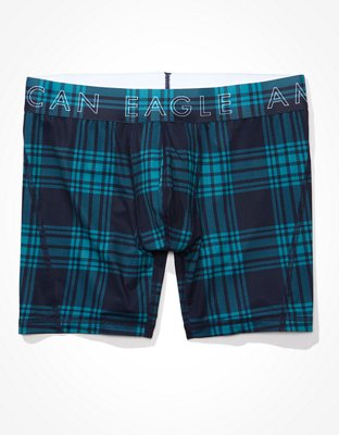 Трусы-боксеры AEO Plaid Flex для мужчин — American Eagle — фото 3