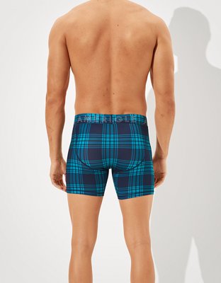 Трусы-боксеры AEO Plaid Flex для мужчин — American Eagle — фото 2