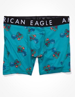 Трусы-боксеры AEO Mushrooms Flex для мужчин — American Eagle — фото 3