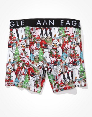 Трусы-боксеры AEO Xmas Flex для мужчин — American Eagle — фото 4
