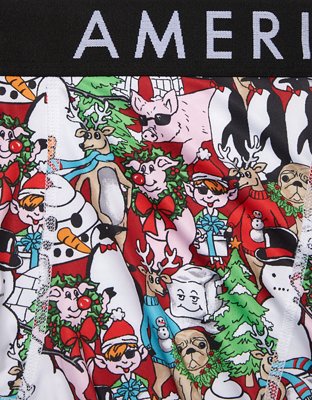 Трусы-боксеры AEO Xmas Flex для мужчин — American Eagle — фото 5