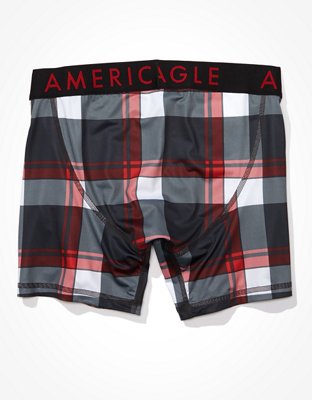 Трусы-боксеры AEO Plaid Flex для мужчин — American Eagle — фото 4