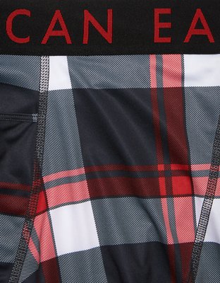 Трусы-боксеры AEO Plaid Flex для мужчин — American Eagle — фото 5
