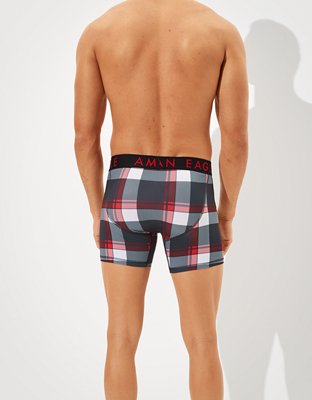Трусы-боксеры AEO Plaid Flex для мужчин — American Eagle — фото 2