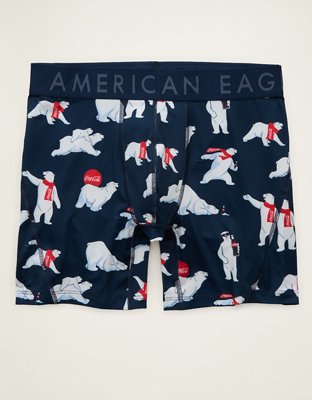 AEO Men's Coca Cola 6" Flex Boxer Brief