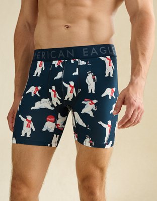 AEO Men's Coca Cola 6" Flex Boxer Brief