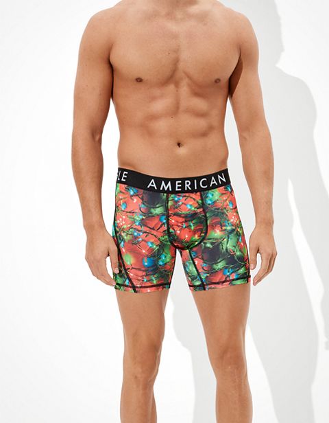 Трусы-боксеры AEO Xmas Flex для мужчин — American Eagle