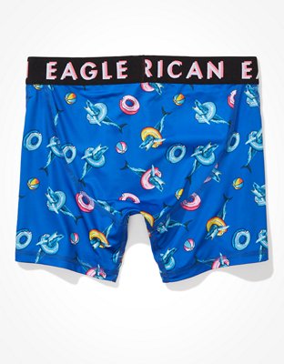 Трусы-боксеры AEO Shark Flex для мужчин — American Eagle — фото 3