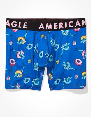 Трусы-боксеры AEO Shark Flex для мужчин — American Eagle — фото 2