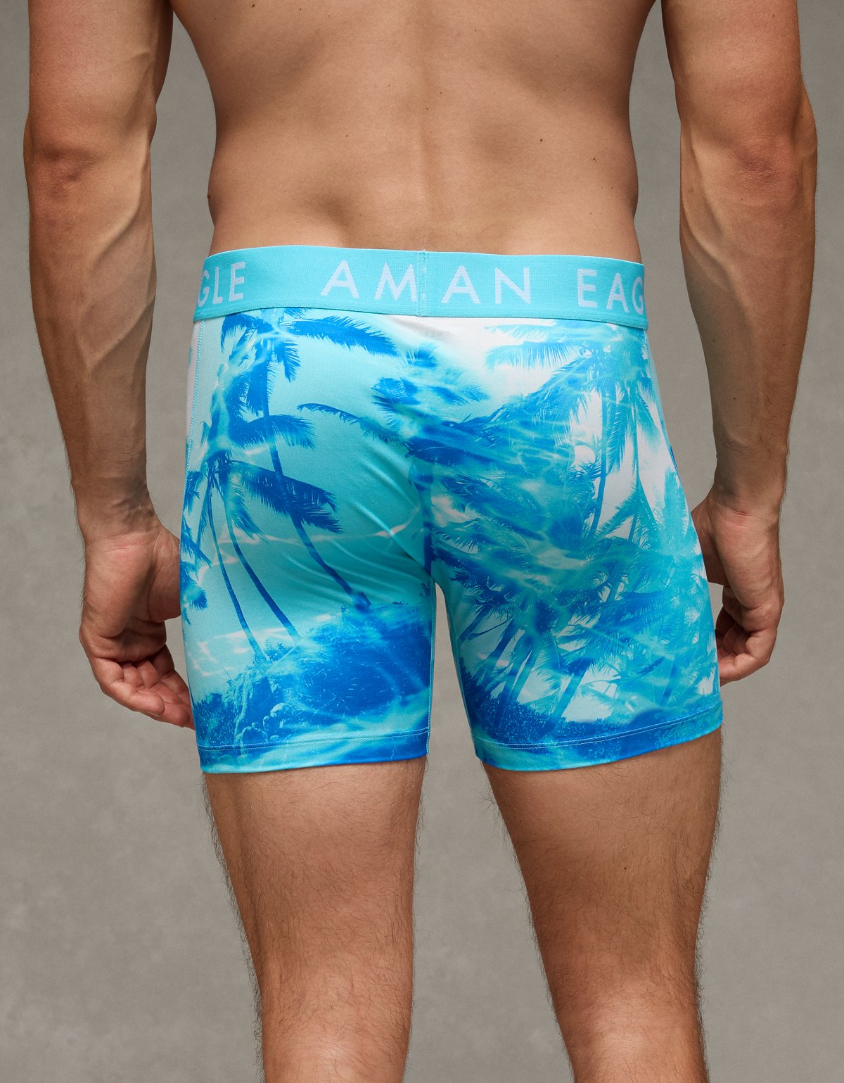 AEO Men's Tropical 6" Flex Boxer Brief - image 2