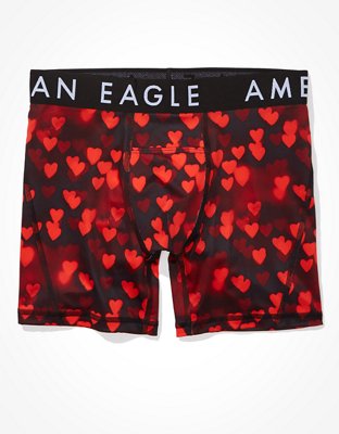 Трусы-боксеры AEO Hearts Flex для мужчин — American Eagle — фото 3