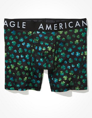 AEO Fun Clovers 6" Horizontal Fly Boxer Brief