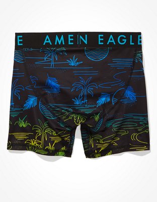 Трусы-боксеры AEO Tropical Flex для мужчин — American Eagle — фото 4