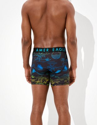 Трусы-боксеры AEO Tropical Flex для мужчин — American Eagle — фото 2