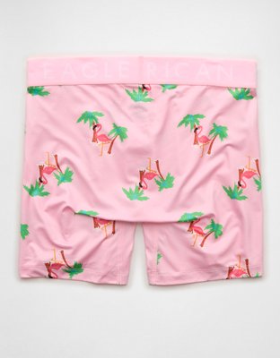 AEO Men's Flamingo 6" Flex Boxer Brief