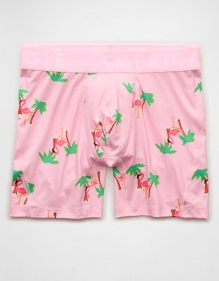 AEO Men's Flamingo 6" Flex Boxer Brief