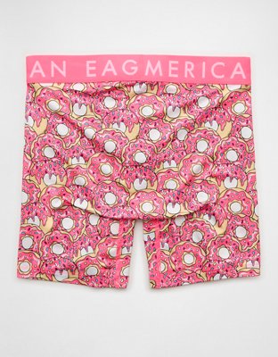 AEO Men's Doughnuts 6" Flex Boxer Brief