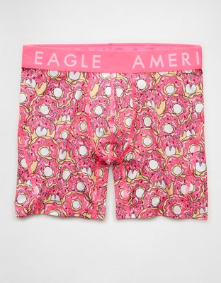 AEO Men's Doughnuts 6" Flex Boxer Brief