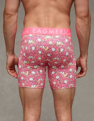 AEO Men's Doughnuts 6" Flex Boxer Brief