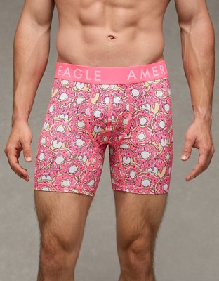 AEO Men's Doughnuts 6" Flex Boxer Brief
