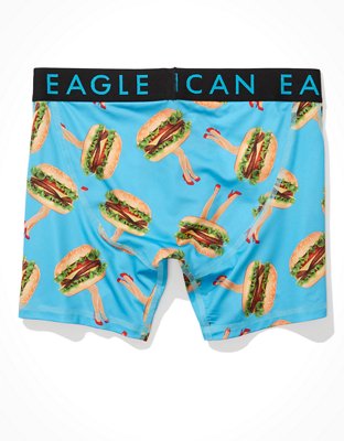 Трусы-боксеры AEO Burger Flex для мужчин — American Eagle — фото 4