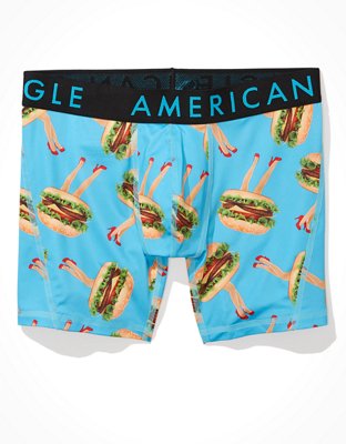 Трусы-боксеры AEO Burger Flex для мужчин — American Eagle — фото 3