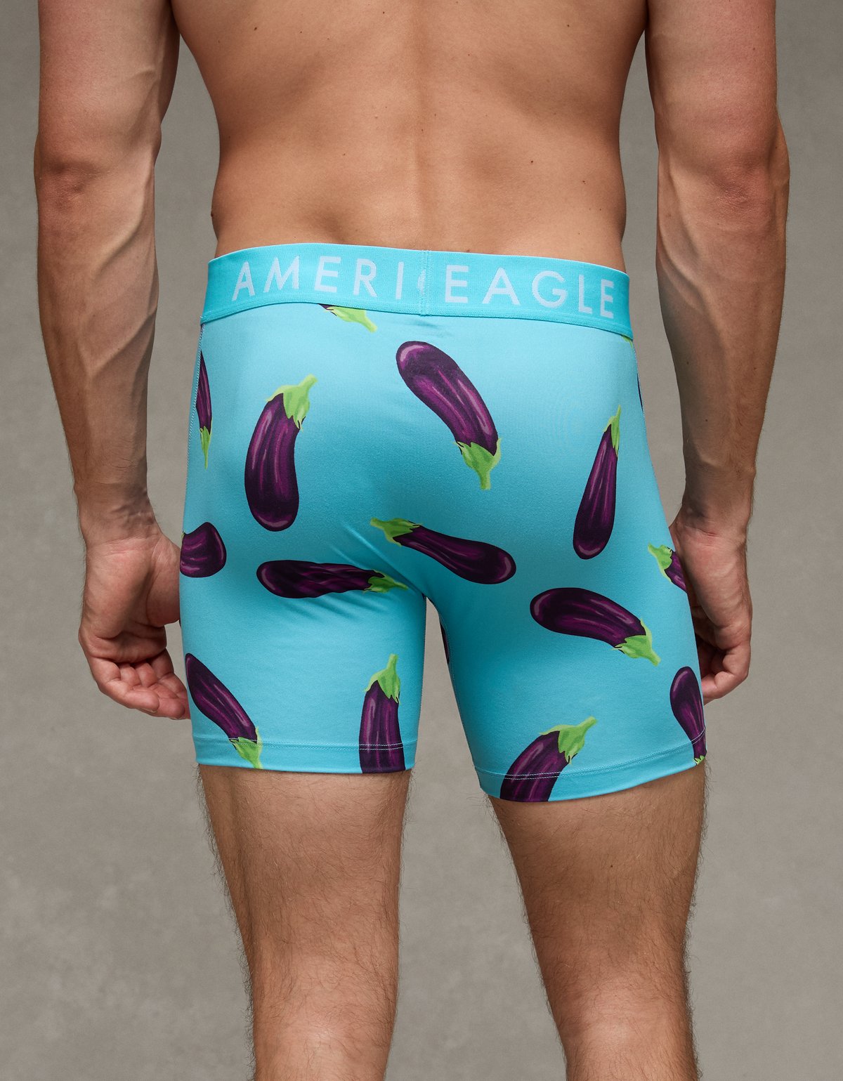 AEO Men's Eggplants 6" Flex Boxer Brief - image 2