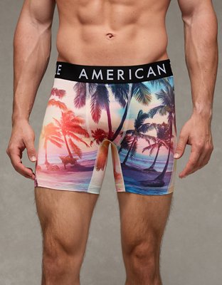 AEO Men's Tropical 6" Flex Boxer Brief