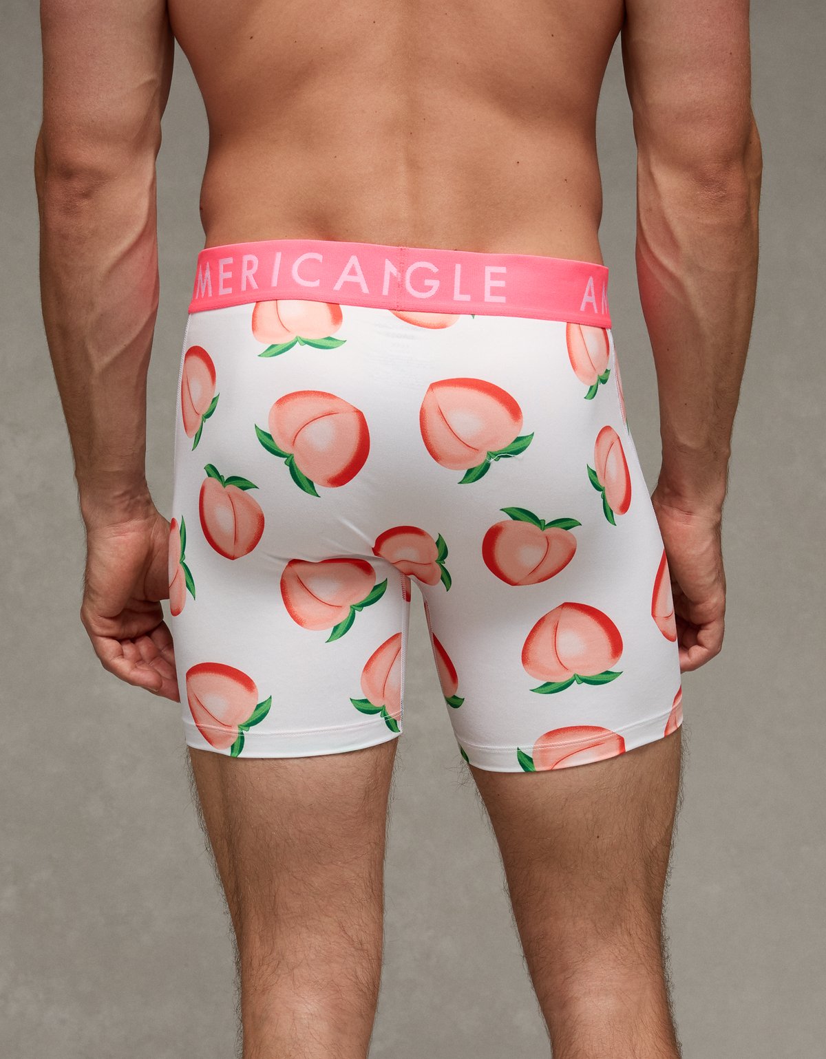 AEO Men's Peaches 6" Flex Boxer Brief - image 2